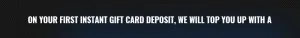 instant gift card