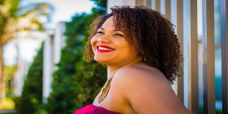 woman over height body image