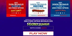 American dream free spins
