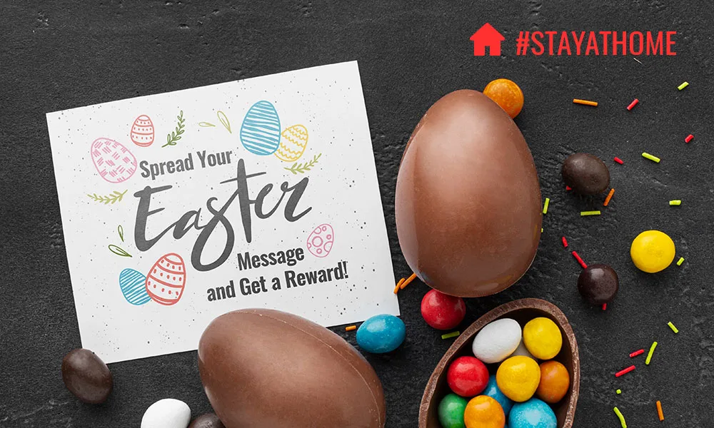 easter message free spins