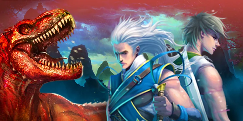 T-Rex II and Storm Lords