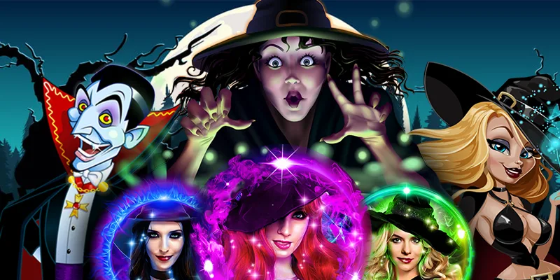 Halloween-themed slots