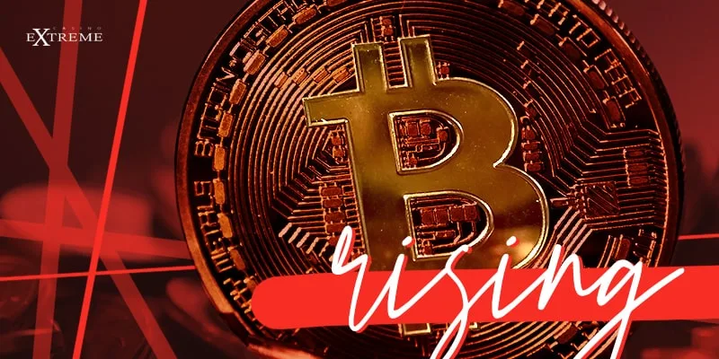 bitcoin rises