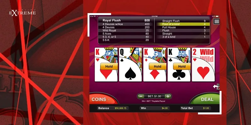rtg video poker games