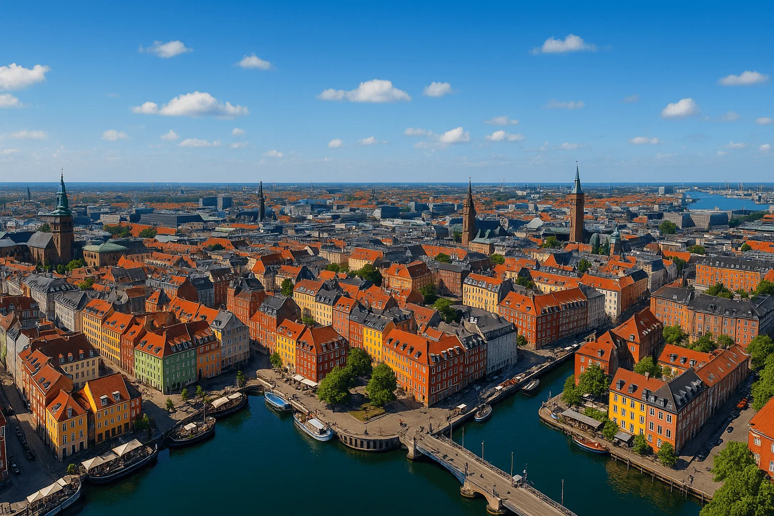 Copenhagen from above