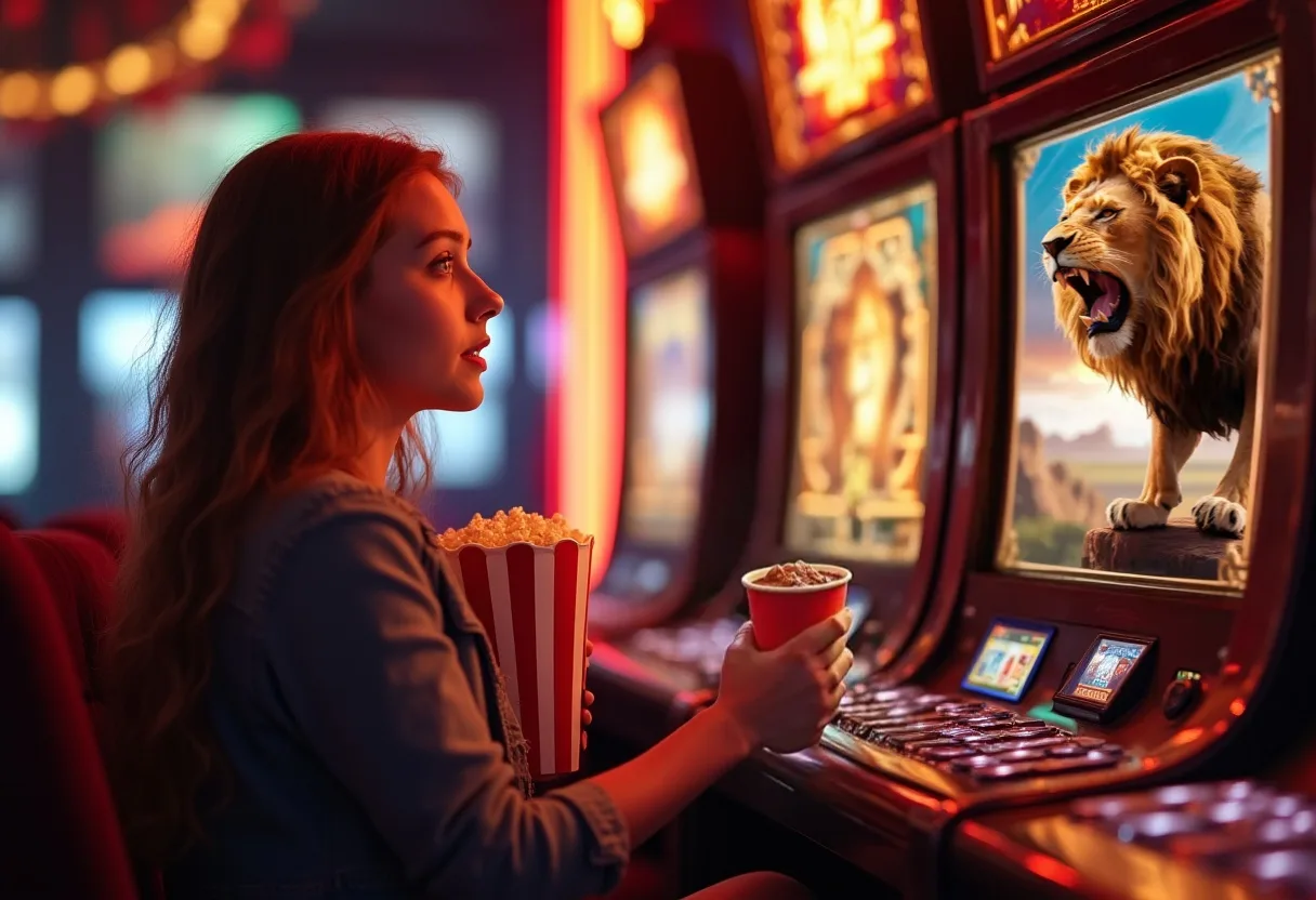 Movies coming to life in slots