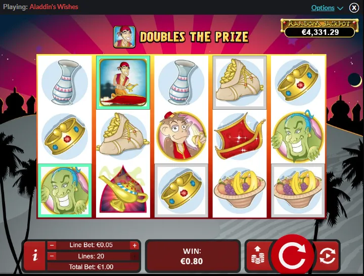 Aladdin’s Wishes Screenshot