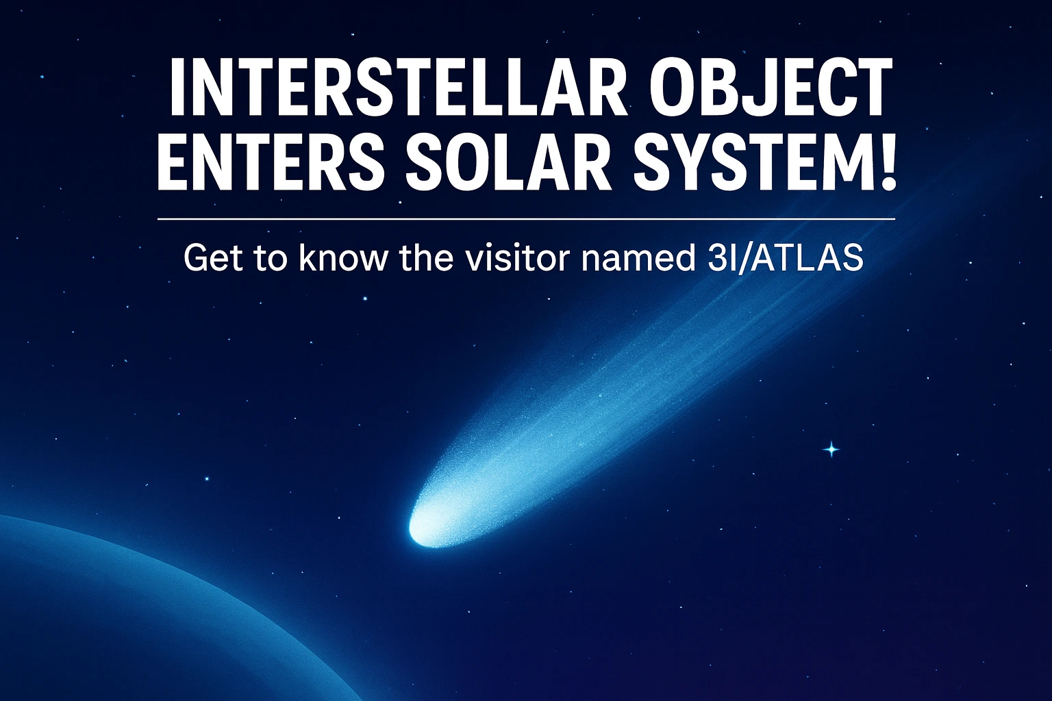 A New Visitor From the Stars