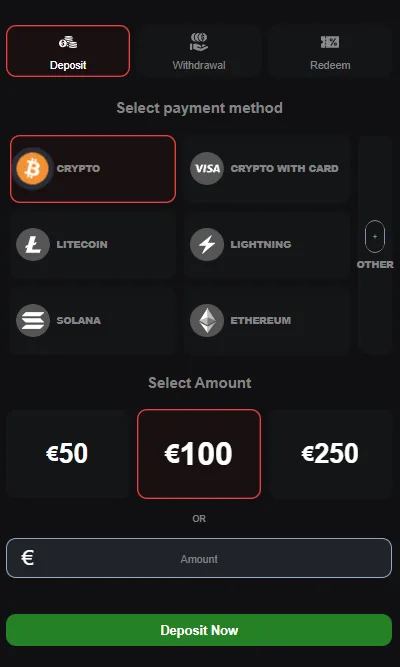 Casino Extreme - How to Deposit?
