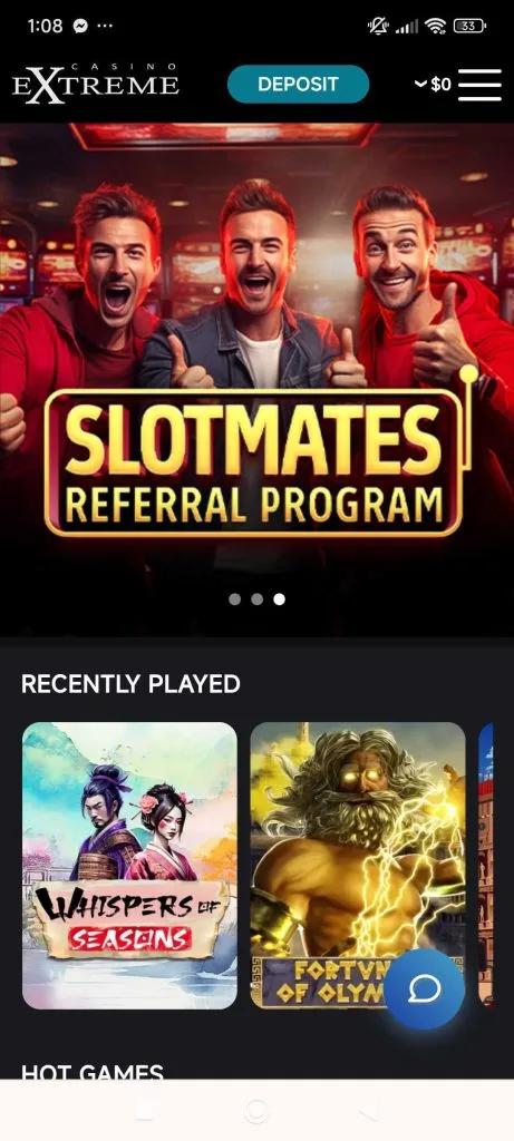 Refer a friend to casino extreme