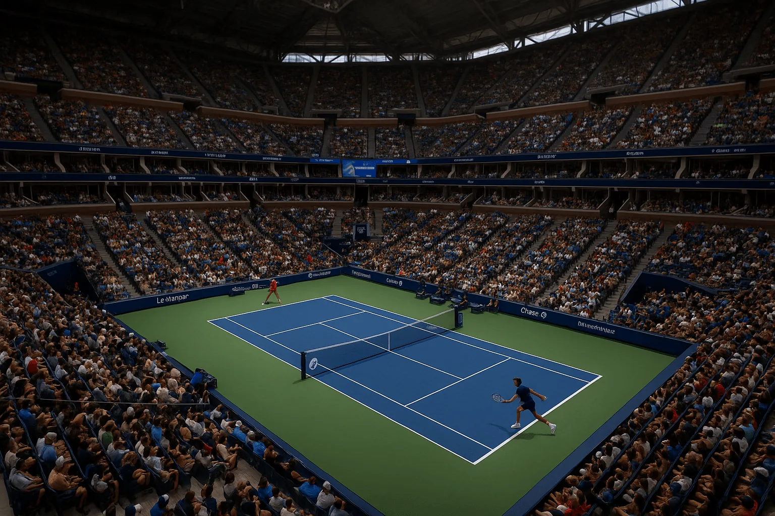 US Open match
