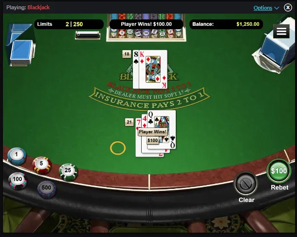 blackjack