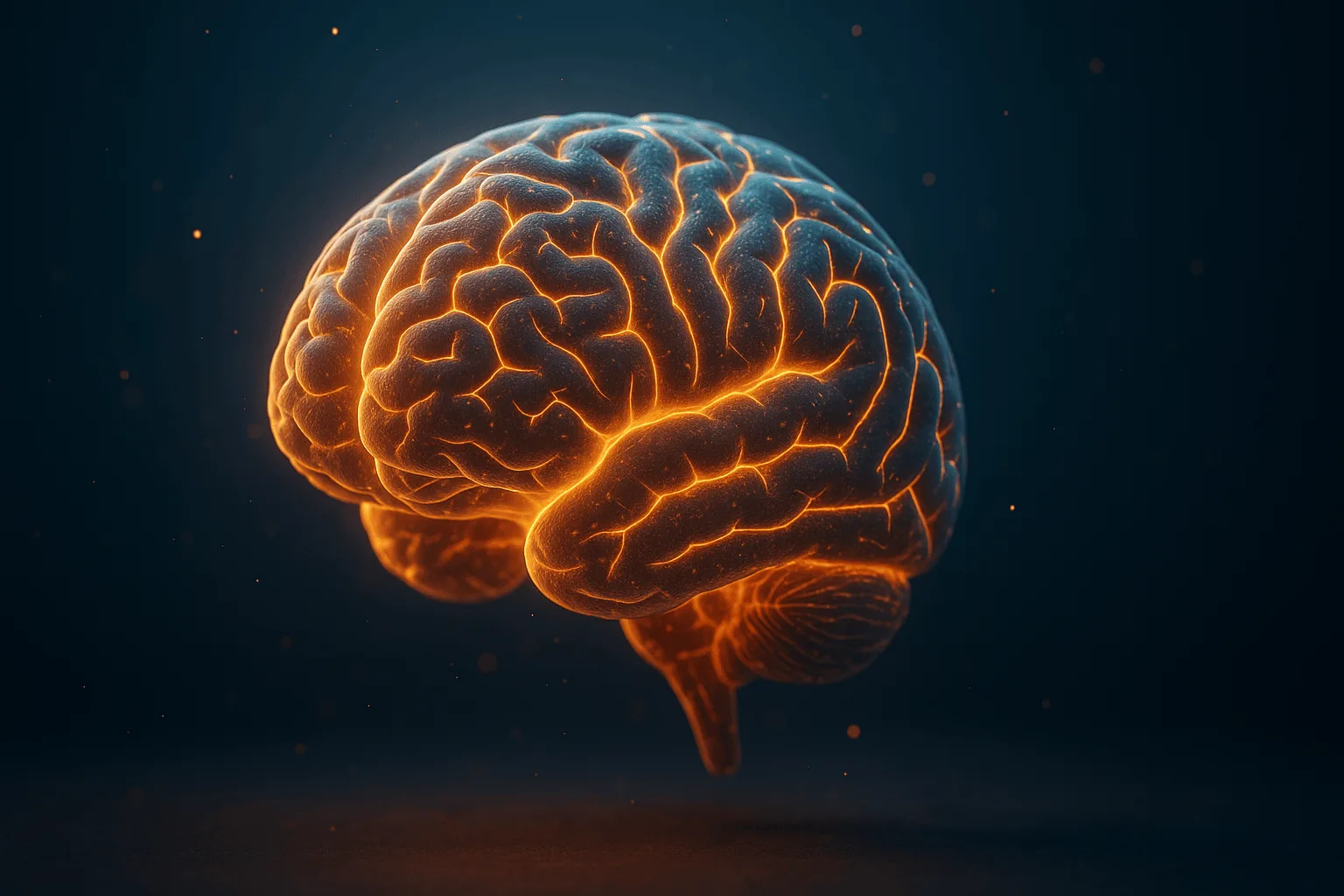 Highly active brain picture