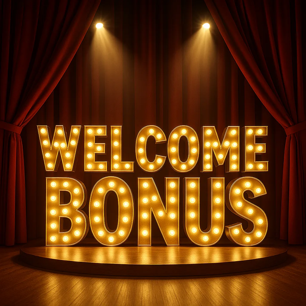 welcome bonus curtain