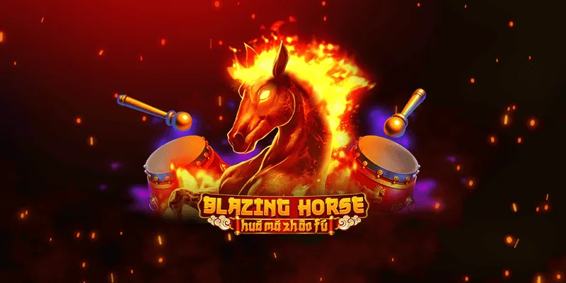 blazing horse